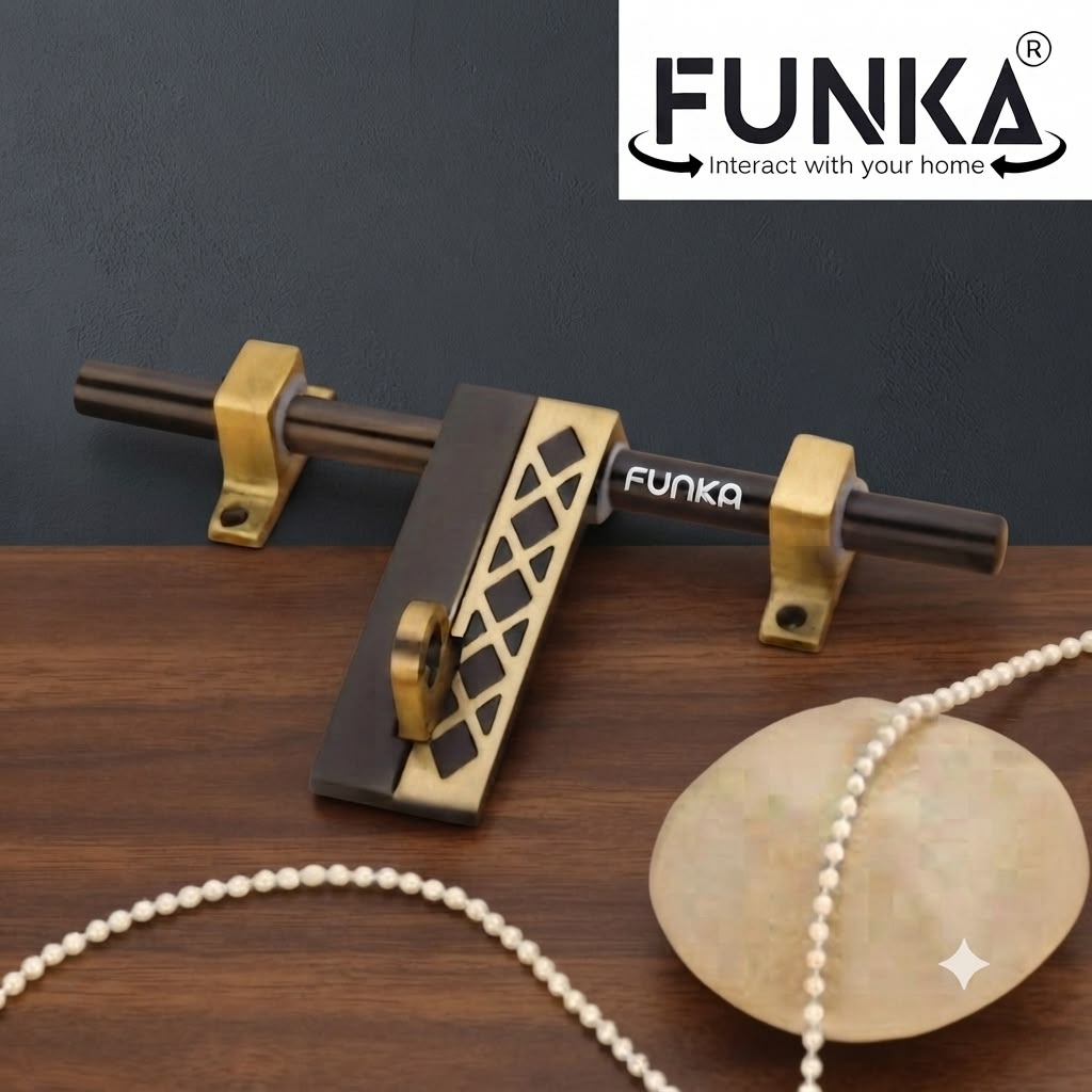 Funka® REGENT Antique Aluminum Aldrop For All Doors
