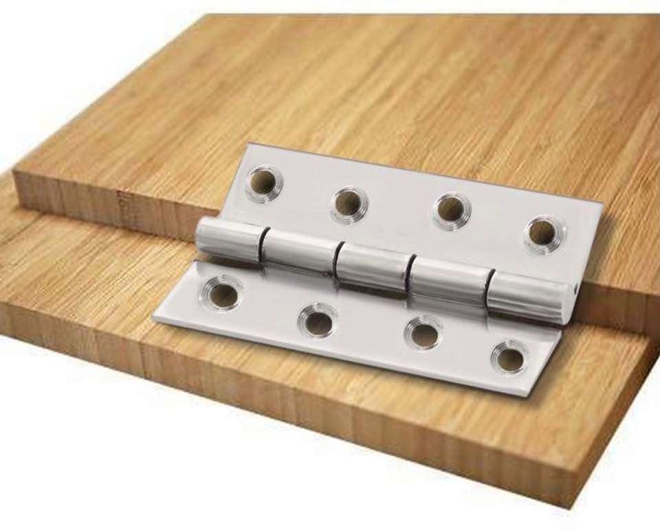Funka® 4 Inch / 14 Gauge Heavy-Duty Steel Soft-Close Hinges for Doors
